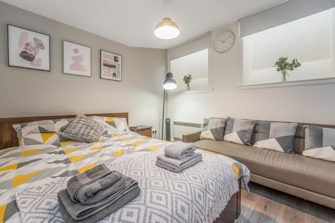 Relaxing & Cozy Studio Apartment - Oasis In The Heart Of Edinburgh - Sleeps Up To 3 Guests Eksteriør bilde